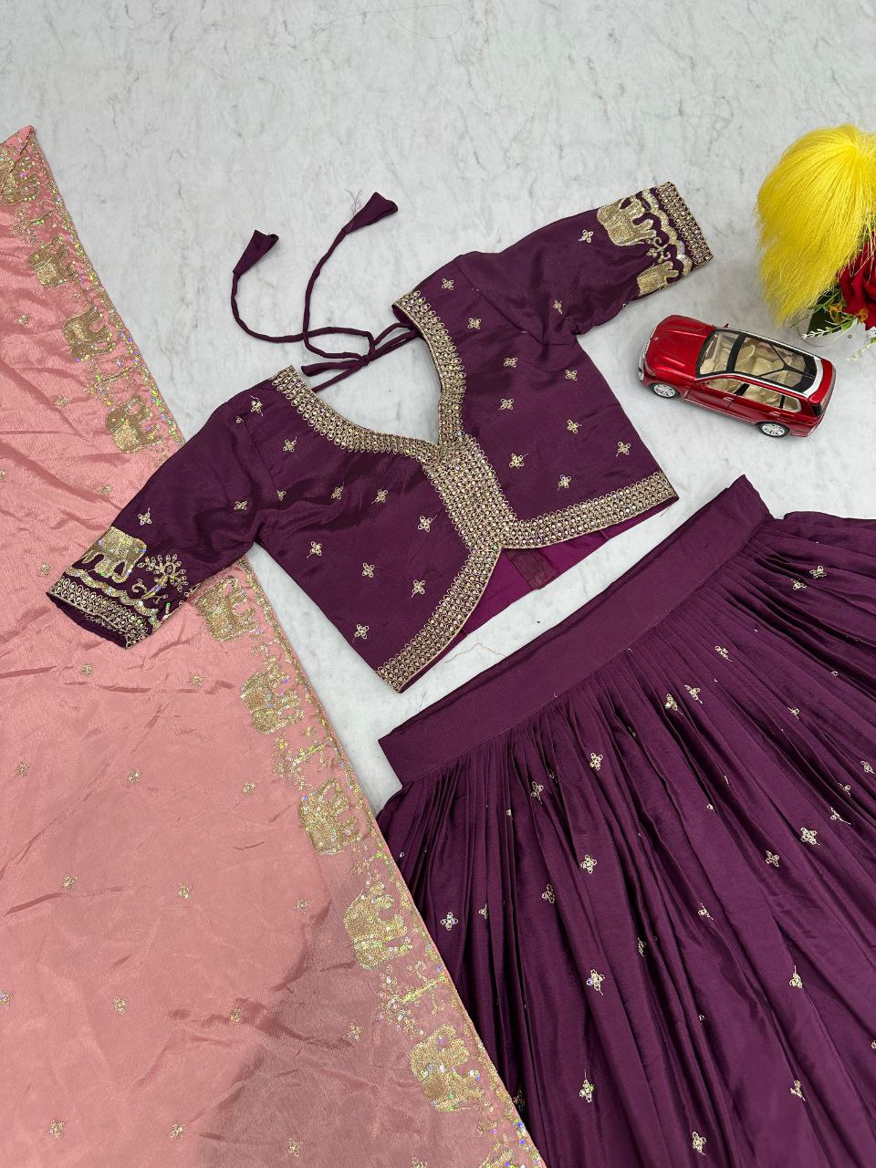 Designer Ready To Wear Lehenga Choli With Dupatta