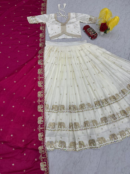 Designer Ready To Wear Lehenga Choli With Dupatta