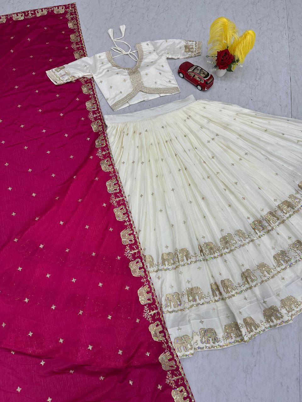 Designer Ready To Wear Lehenga Choli With Dupatta