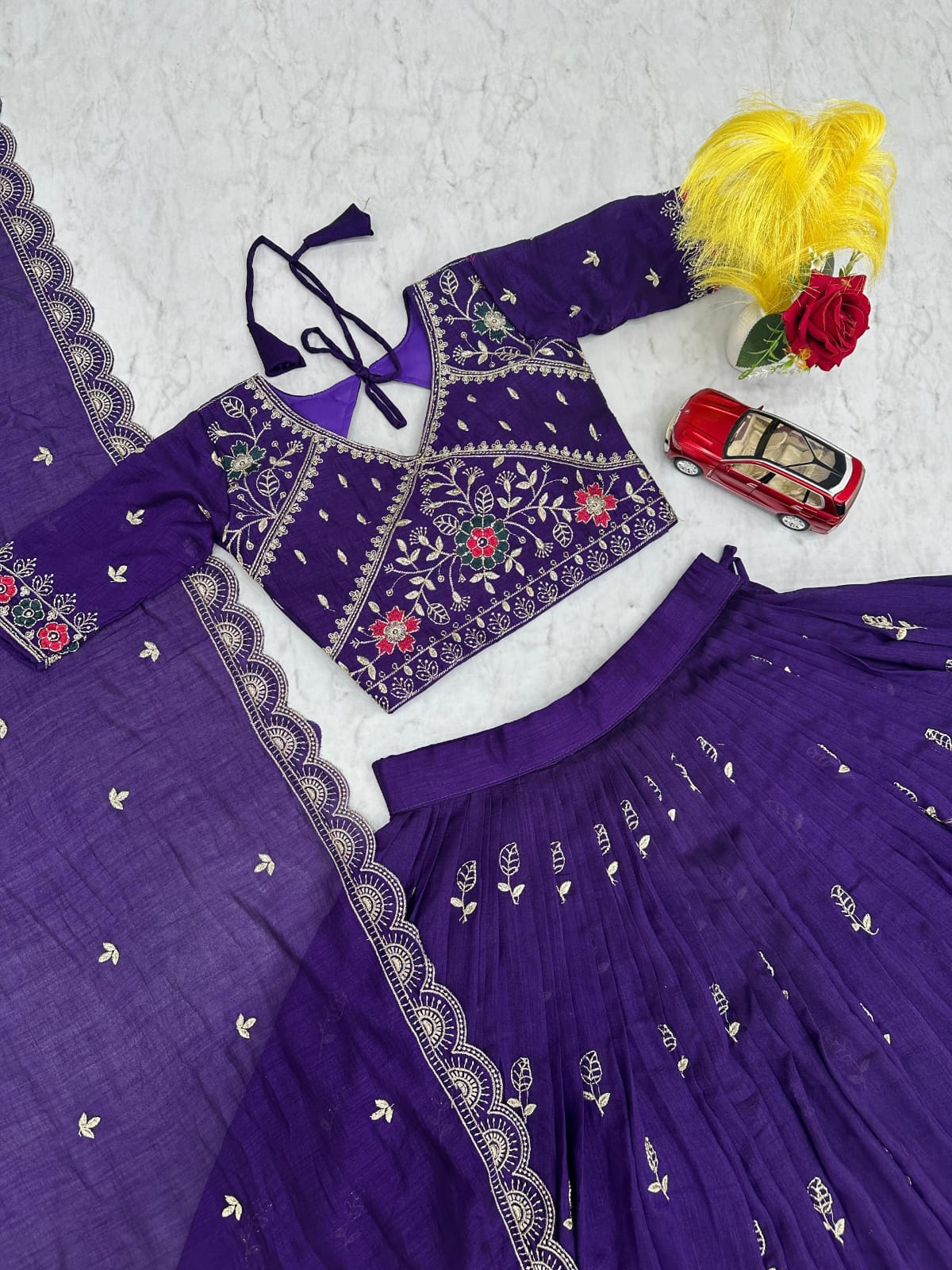 Designer Ready To Wear Lehenga Choli With Dupatta