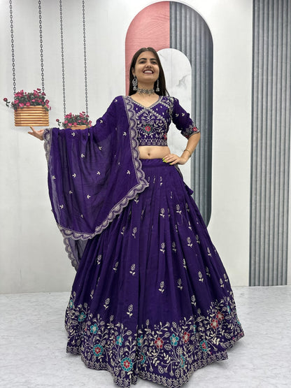 Designer Ready To Wear Lehenga Choli With Dupatta