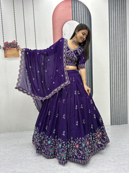 Designer Ready To Wear Lehenga Choli With Dupatta