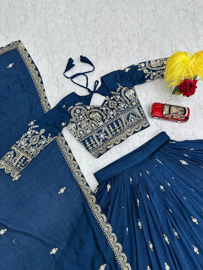 Designer Ready To Wear Lehenga Choli With Dupatta