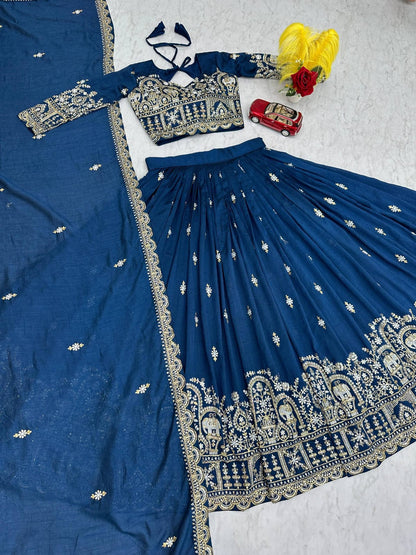 Designer Ready To Wear Lehenga Choli With Dupatta
