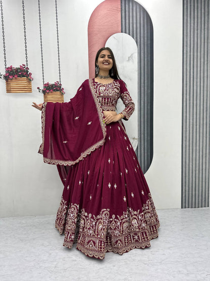 Designer Ready To Wear Lehenga Choli With Dupatta