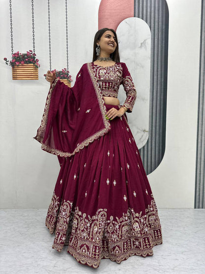 Designer Ready To Wear Lehenga Choli With Dupatta