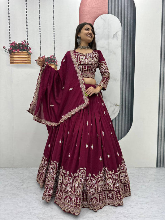 Designer Ready To Wear Lehenga Choli With Dupatta