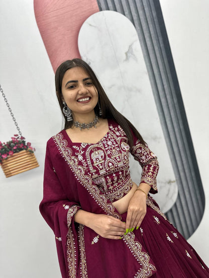 Designer Ready To Wear Lehenga Choli With Dupatta