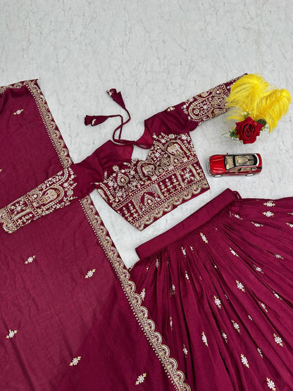 Designer Ready To Wear Lehenga Choli With Dupatta