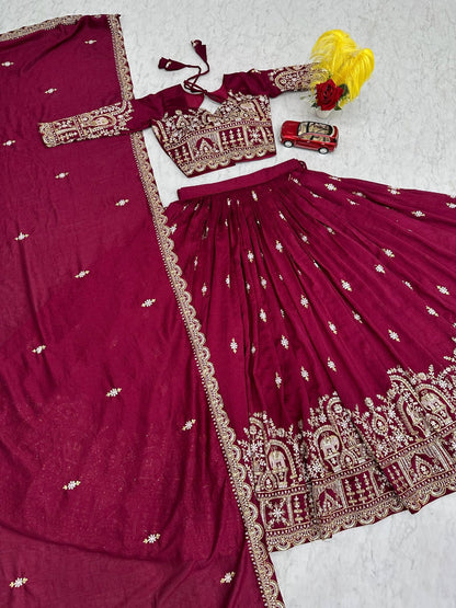 Designer Ready To Wear Lehenga Choli With Dupatta