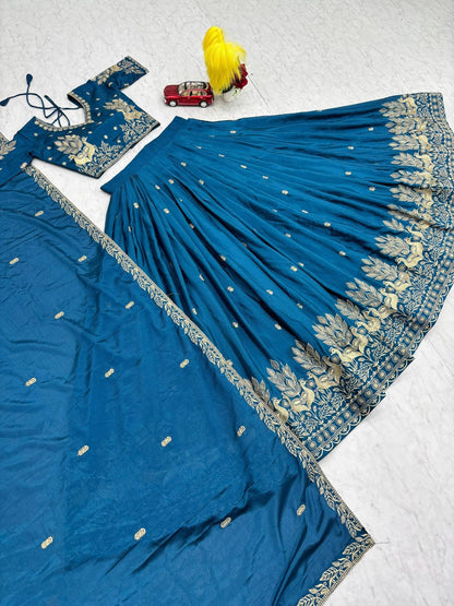 Designer Ready To Wear Lehenga Choli With Dupatta