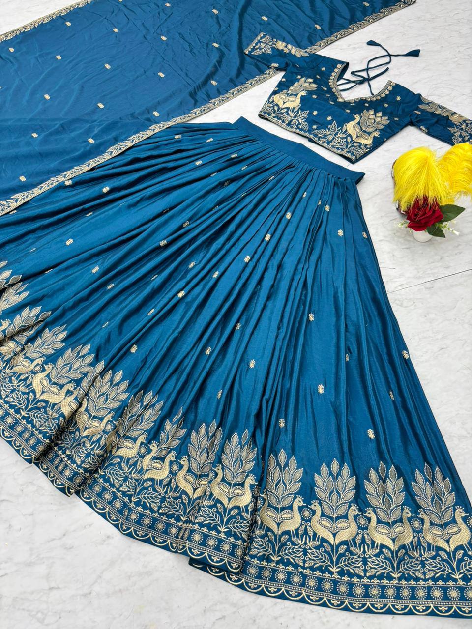 Designer Ready To Wear Lehenga Choli With Dupatta