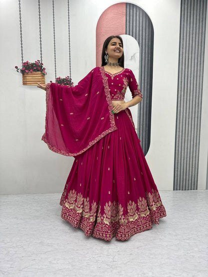Designer Ready To Wear Lehenga Choli With Dupatta