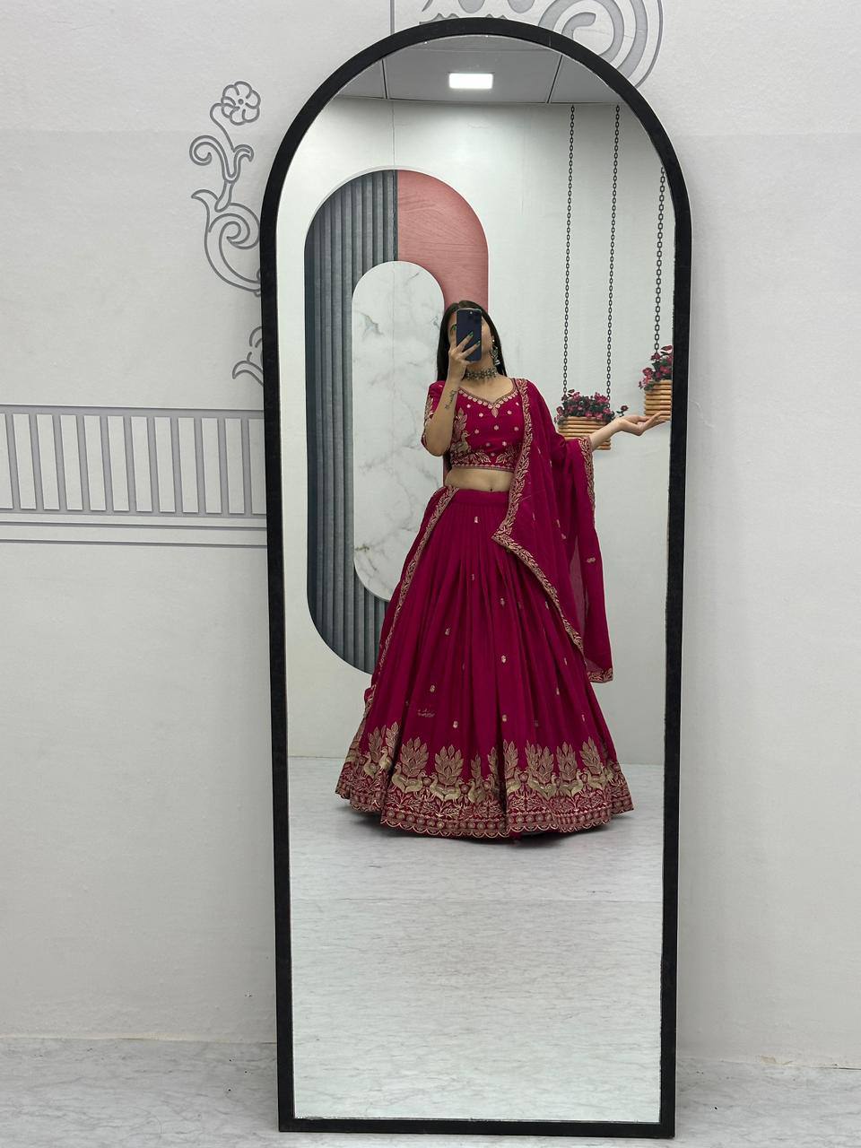 Designer Ready To Wear Lehenga Choli With Dupatta