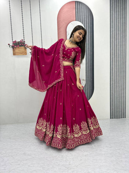 Designer Ready To Wear Lehenga Choli With Dupatta