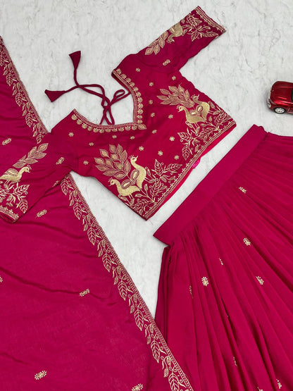 Designer Ready To Wear Lehenga Choli With Dupatta