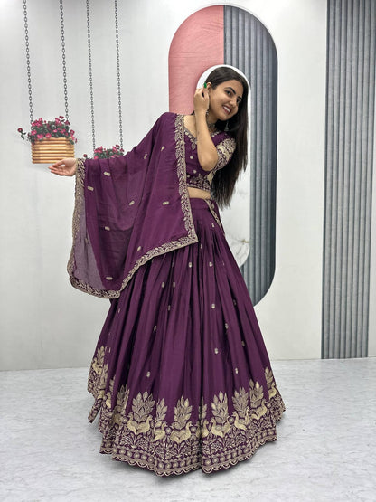 Designer Ready To Wear Lehenga Choli With Dupatta