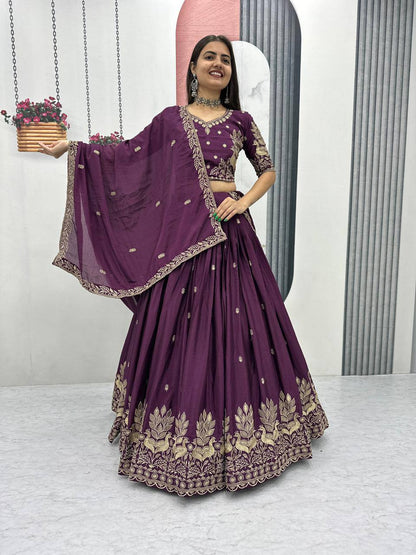 Designer Ready To Wear Lehenga Choli With Dupatta