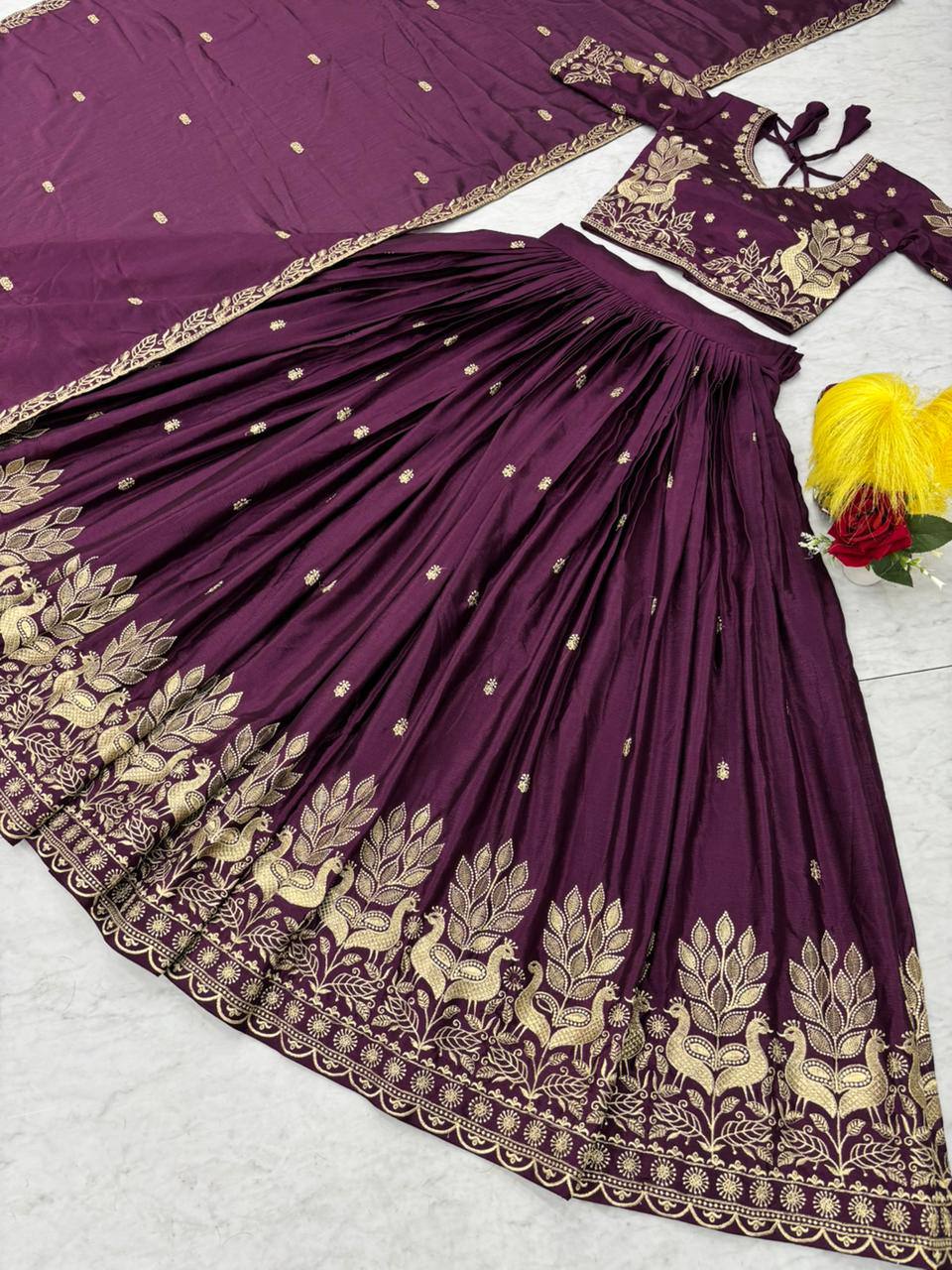 Designer Ready To Wear Lehenga Choli With Dupatta