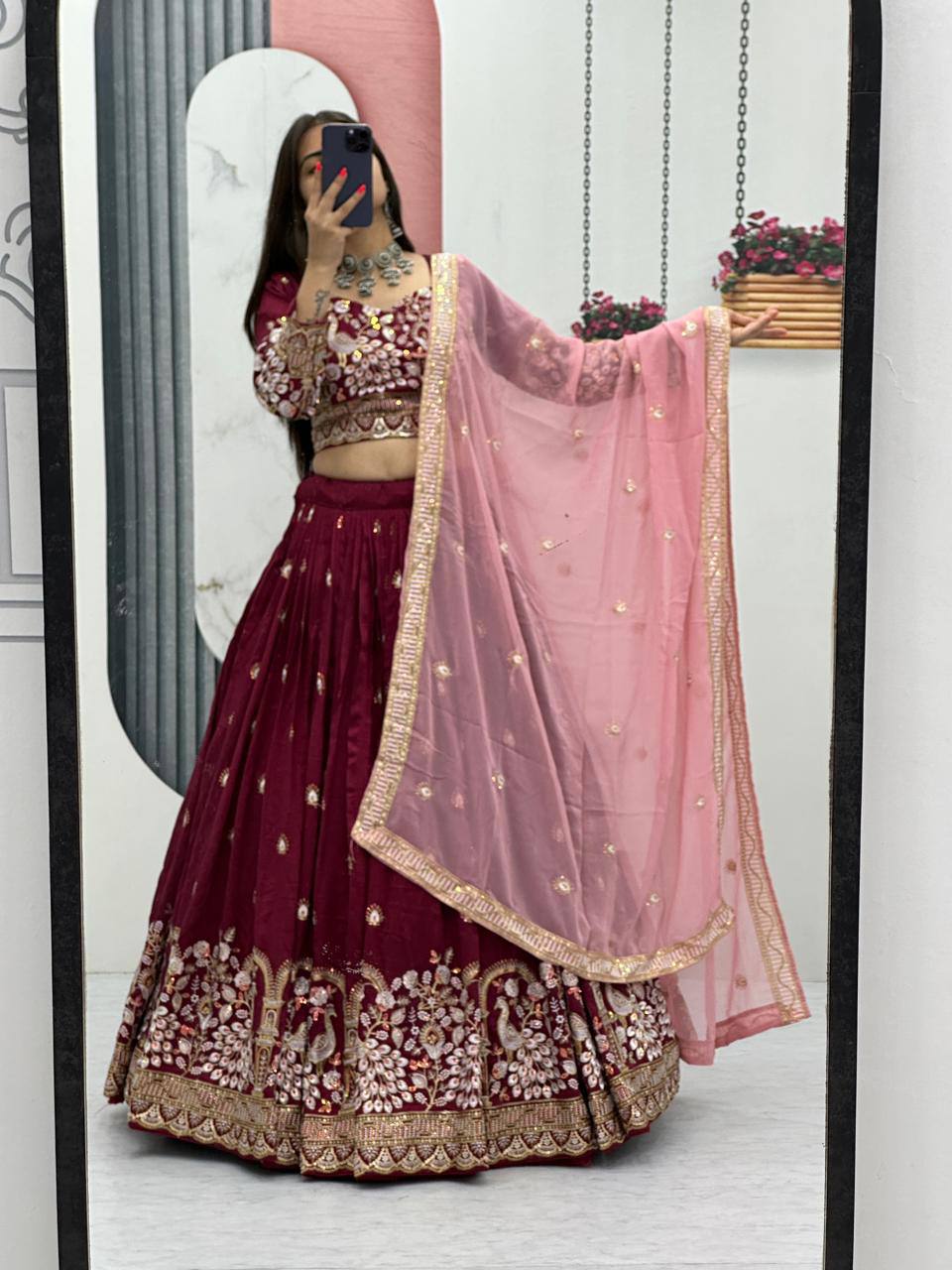 Designer Ready To Wear Lehenga Choli With Dupatta