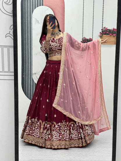 Designer Ready To Wear Lehenga Choli With Dupatta