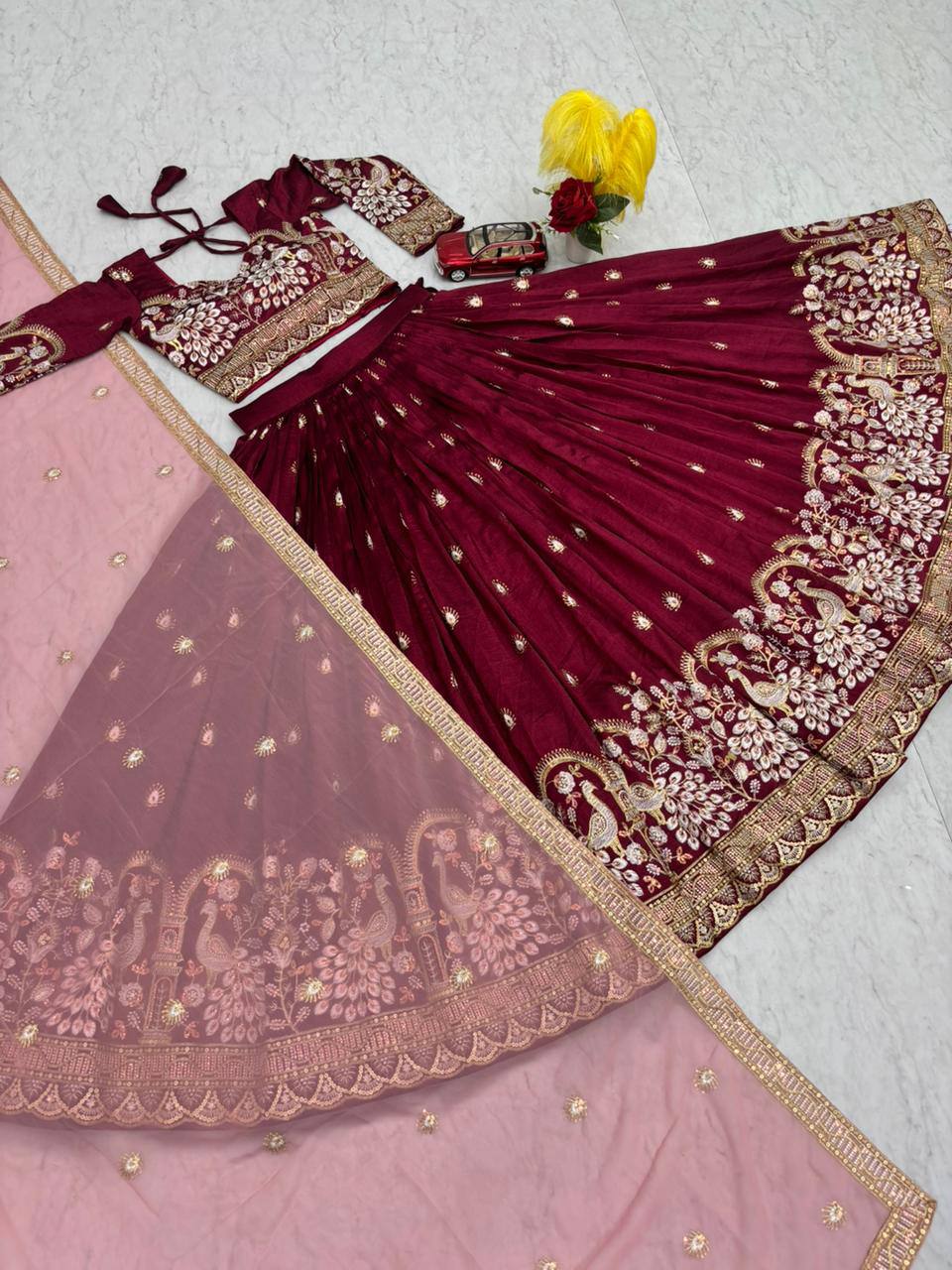 Designer Ready To Wear Lehenga Choli With Dupatta