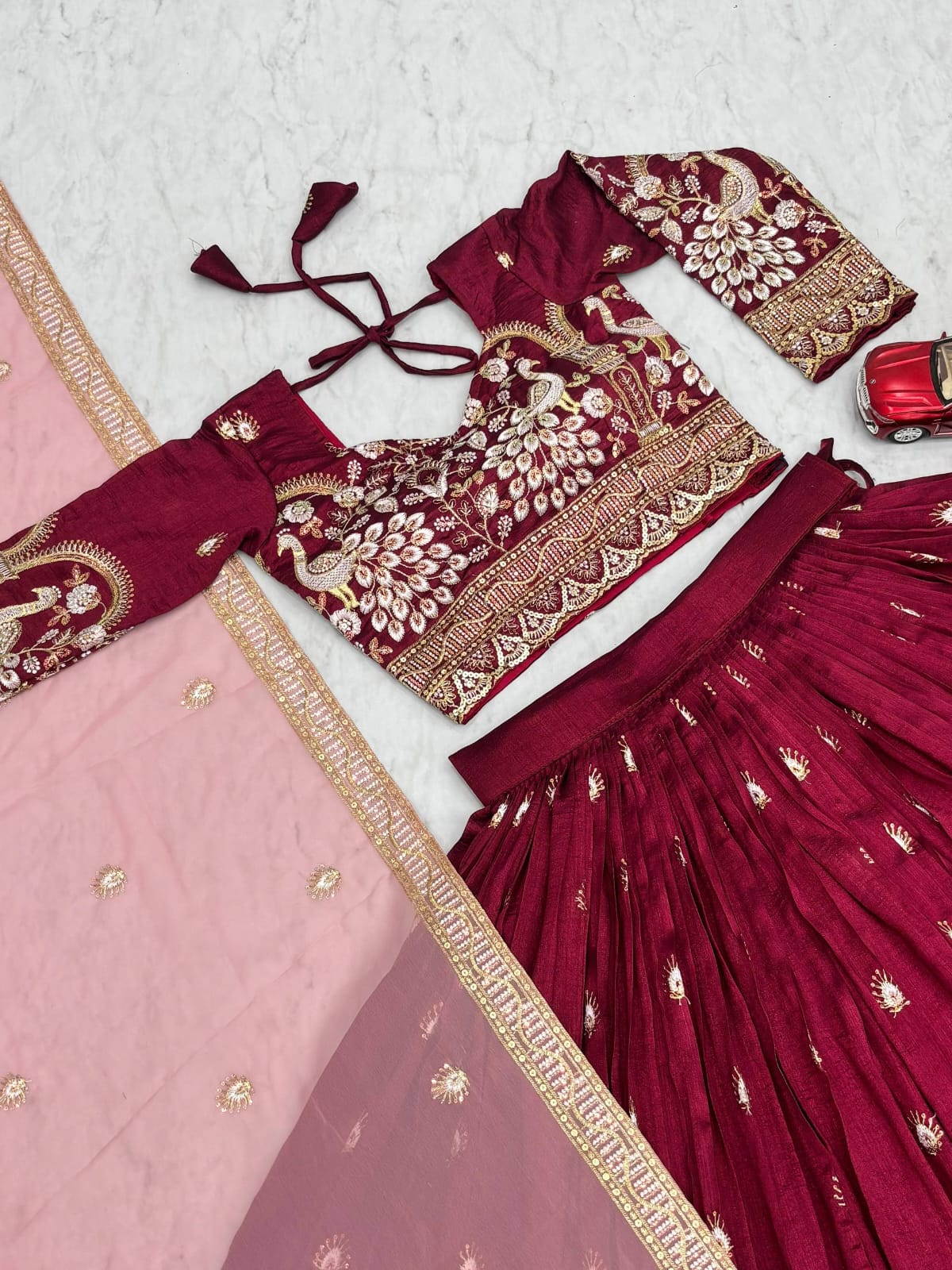 Designer Ready To Wear Lehenga Choli With Dupatta