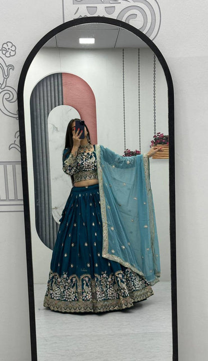 Designer Ready To Wear Lehenga Choli With Dupatta