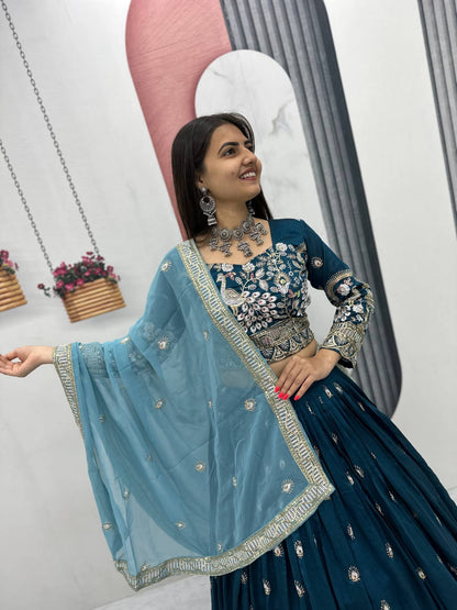 Designer Ready To Wear Lehenga Choli With Dupatta