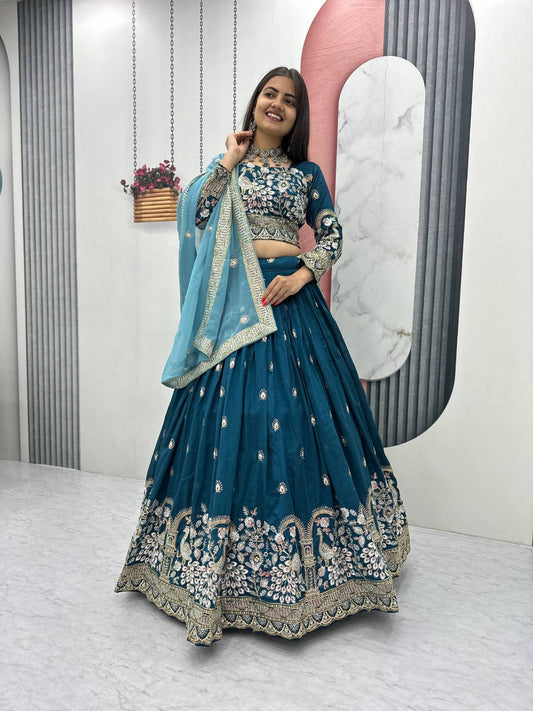 Designer Ready To Wear Lehenga Choli With Dupatta