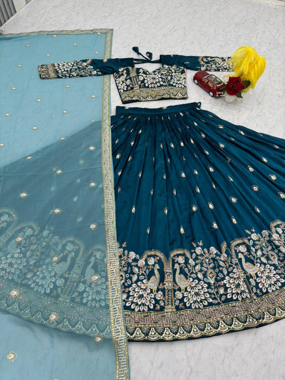 Designer Ready To Wear Lehenga Choli With Dupatta