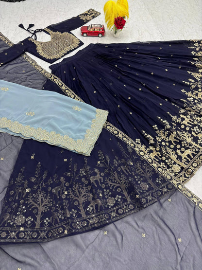 Designer Ready To Wear Lehenga Choli With Dupatta