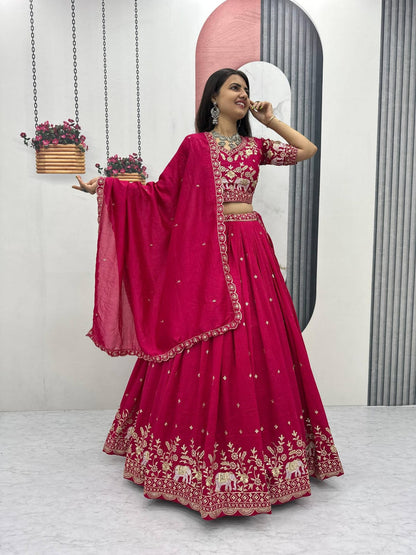 Designer Ready To Wear Lehenga Choli With Dupatta