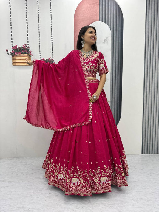 Designer Ready To Wear Lehenga Choli With Dupatta