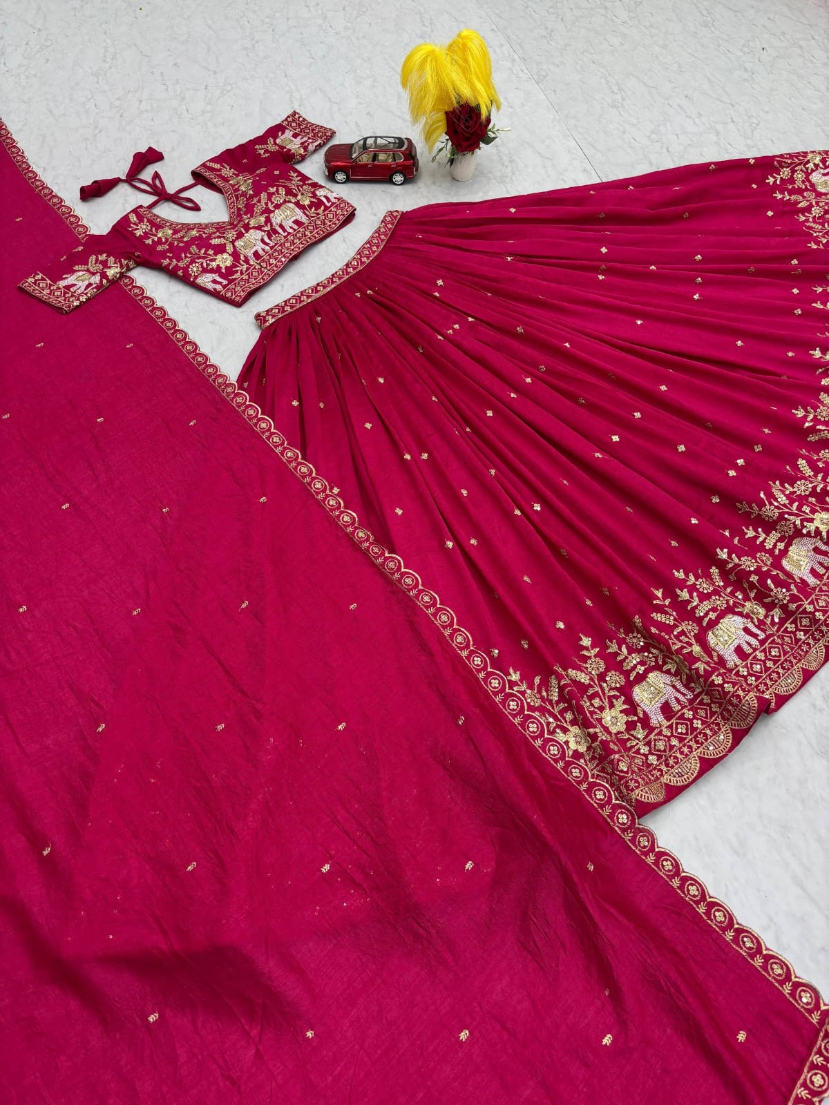 Designer Ready To Wear Lehenga Choli With Dupatta
