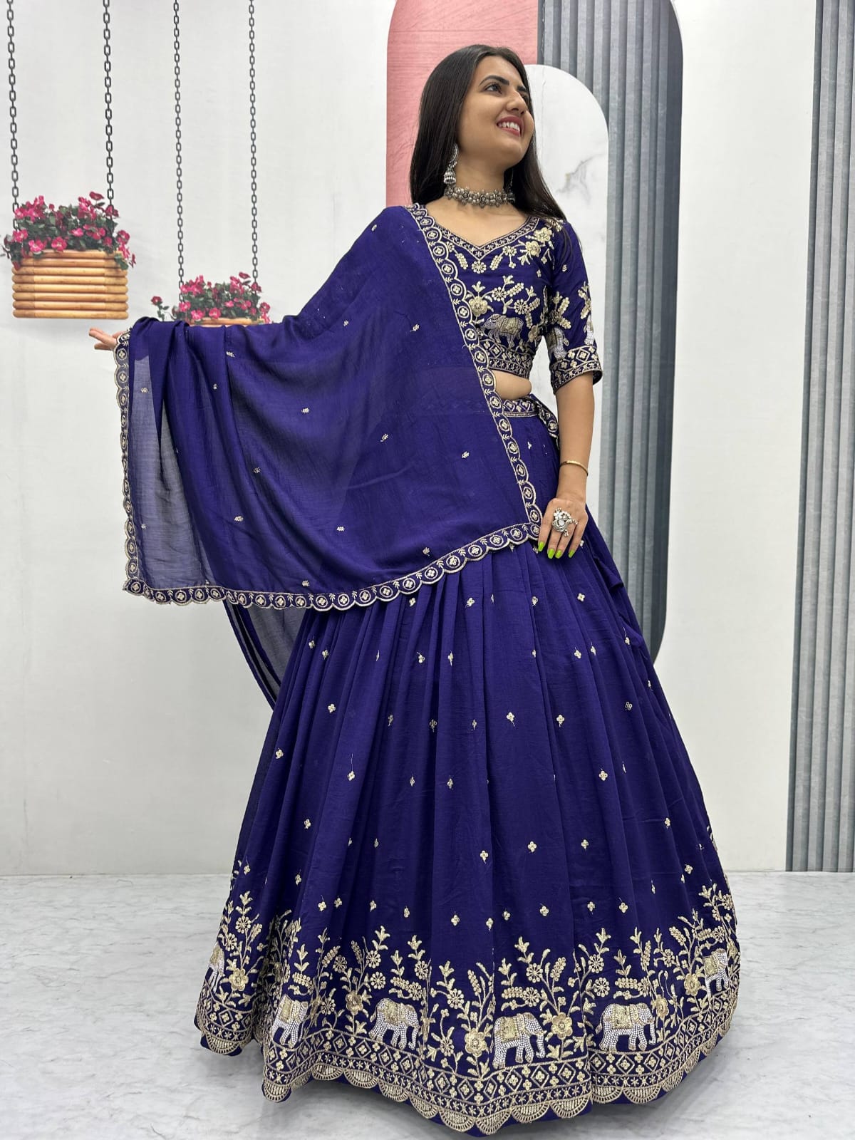Designer Ready To Wear Lehenga Choli With Dupatta