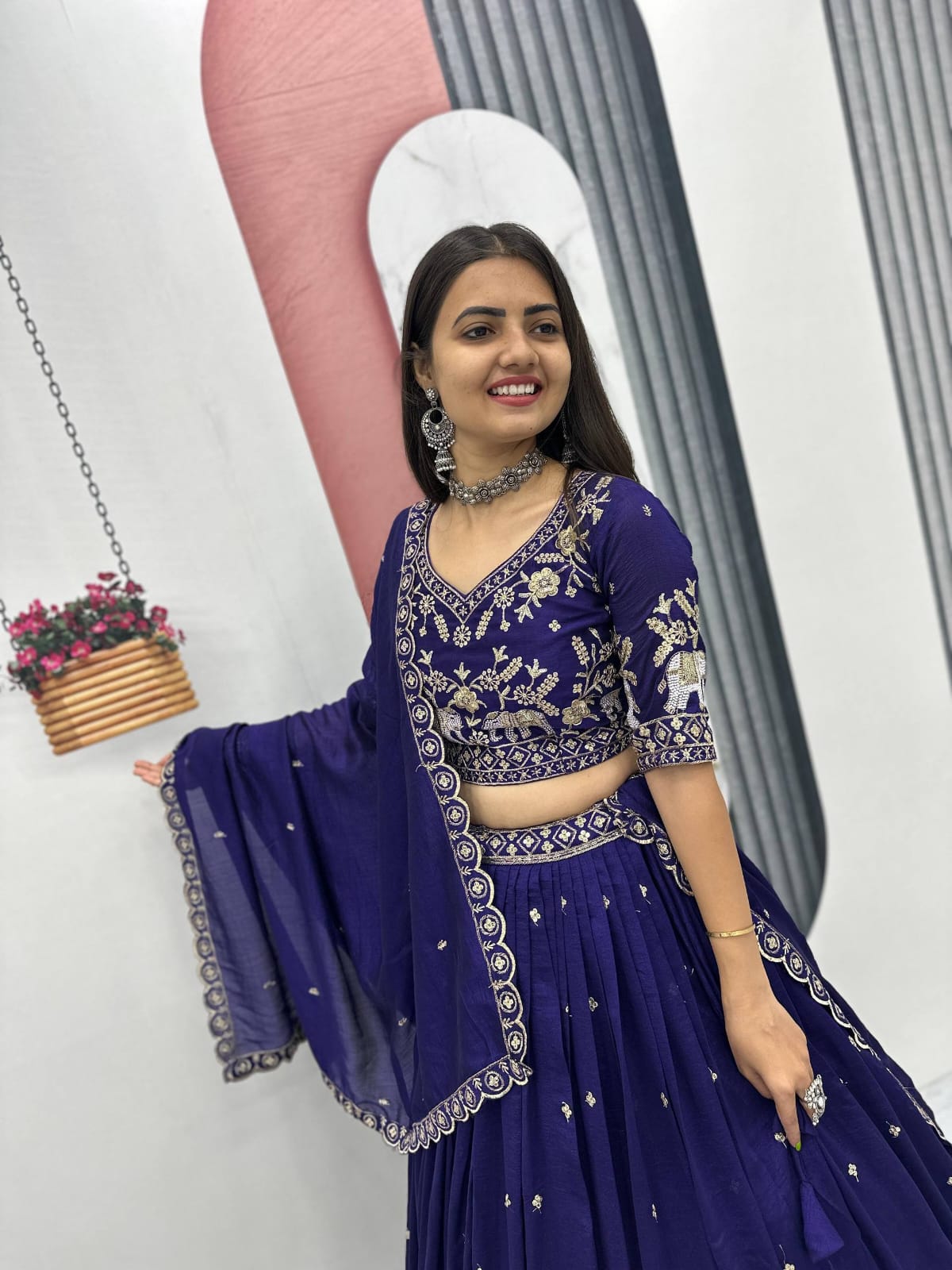 Designer Ready To Wear Lehenga Choli With Dupatta