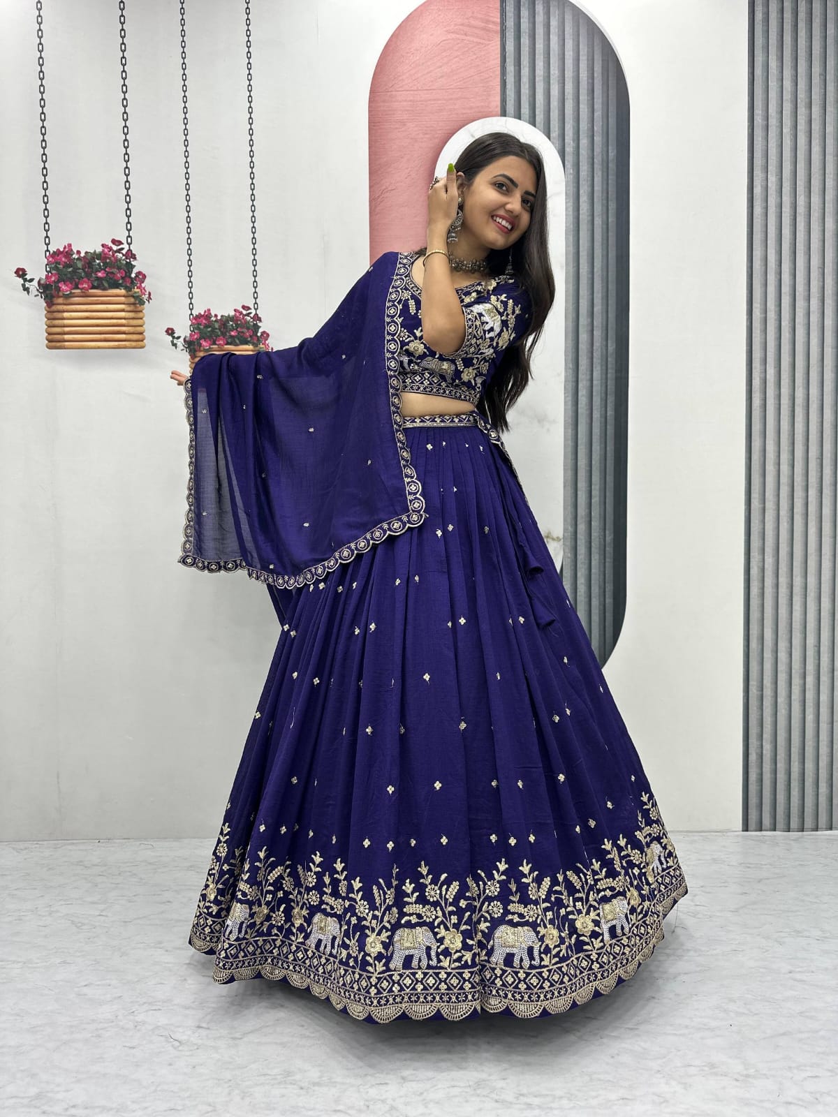 Designer Ready To Wear Lehenga Choli With Dupatta