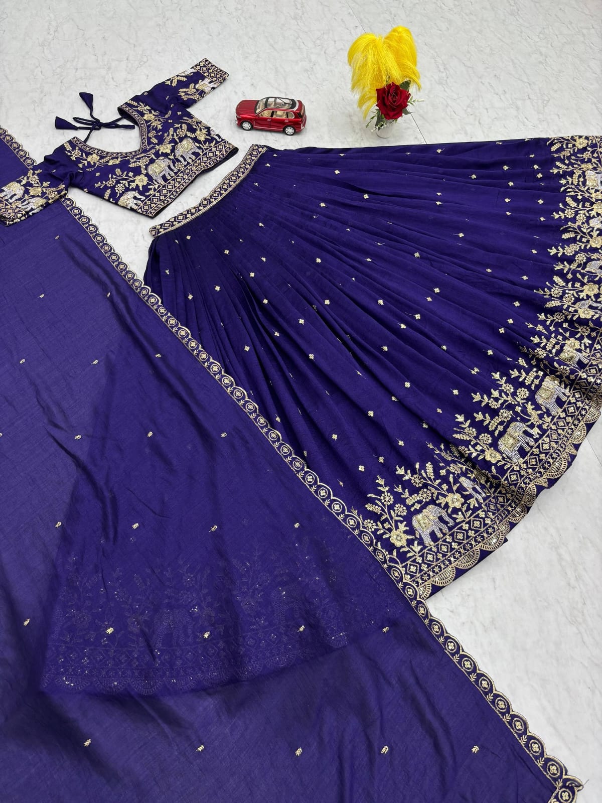 Designer Ready To Wear Lehenga Choli With Dupatta