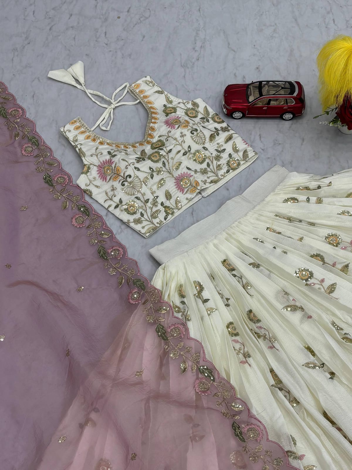 Designer Ready To Wear Lehenga Choli With Dupatta
