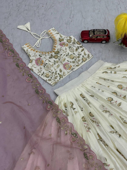 Designer Ready To Wear Lehenga Choli With Dupatta