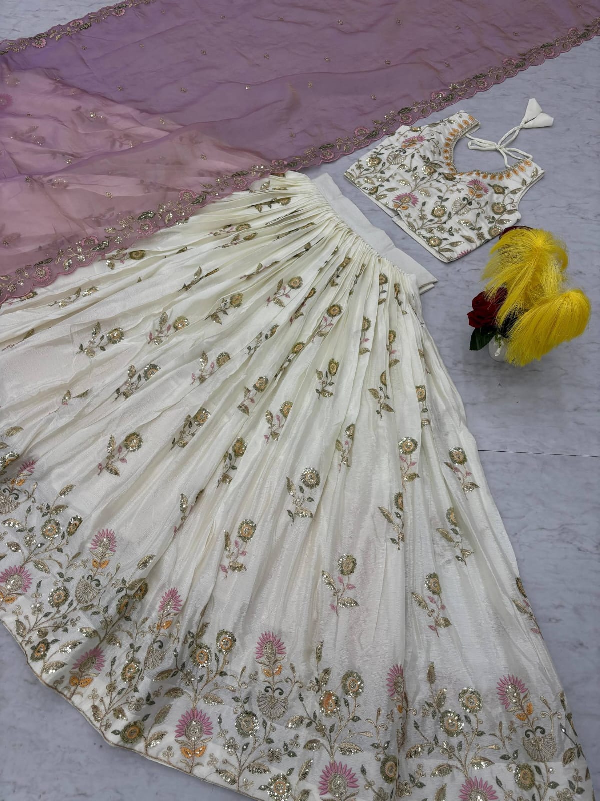 Designer Ready To Wear Lehenga Choli With Dupatta