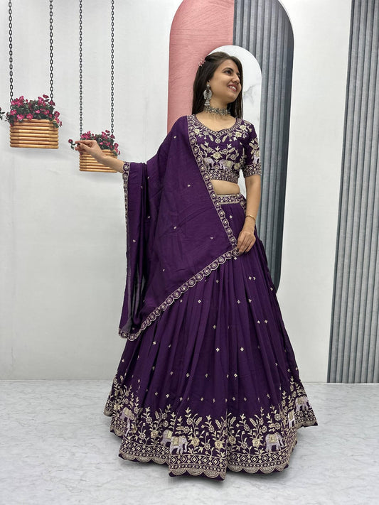 Designer Ready To Wear Lehenga Choli With Dupatta