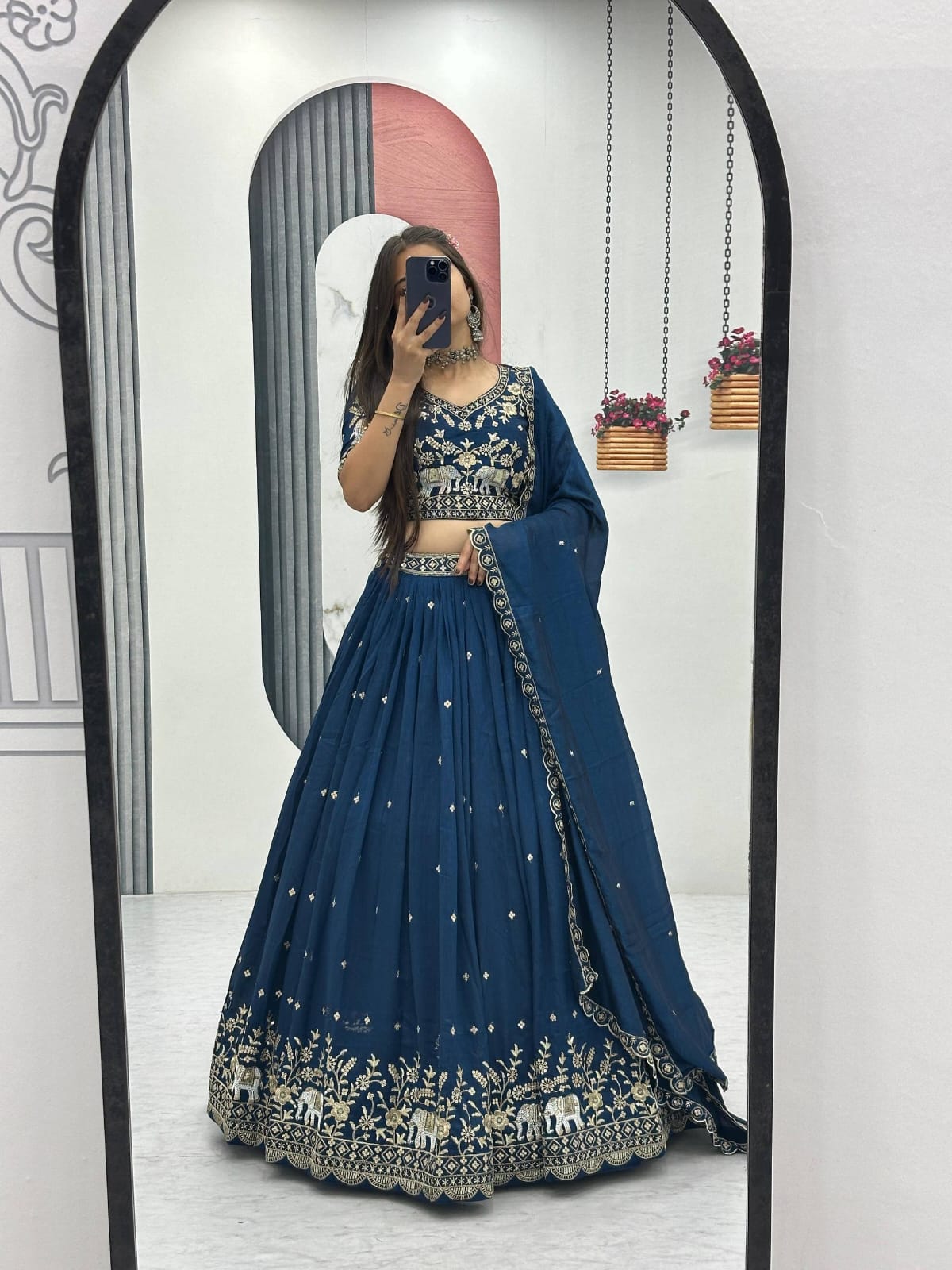 Designer Ready To Wear Lehenga Choli With Dupatta