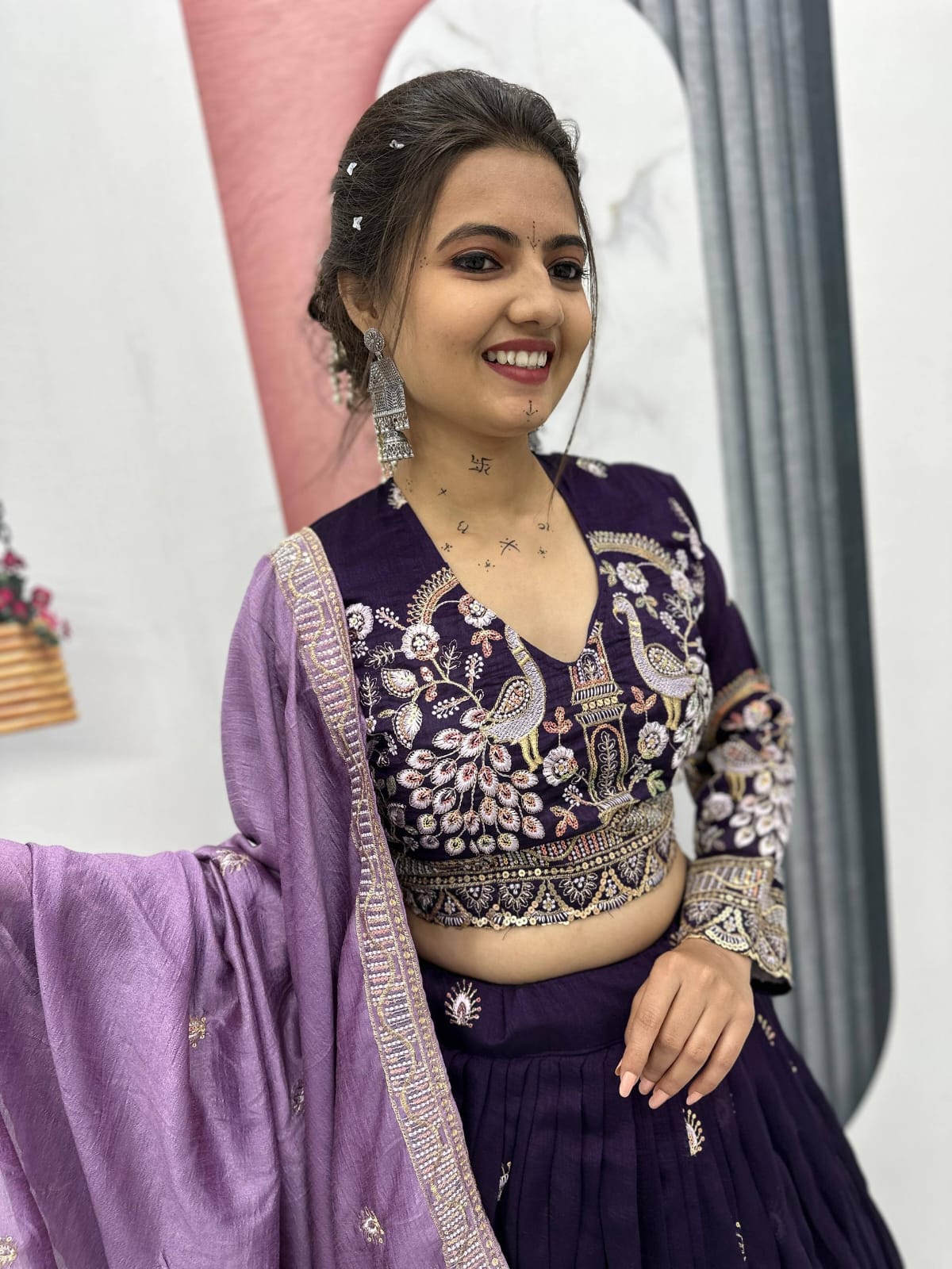 Designer Ready To Wear Lehenga Choli With Dupatta