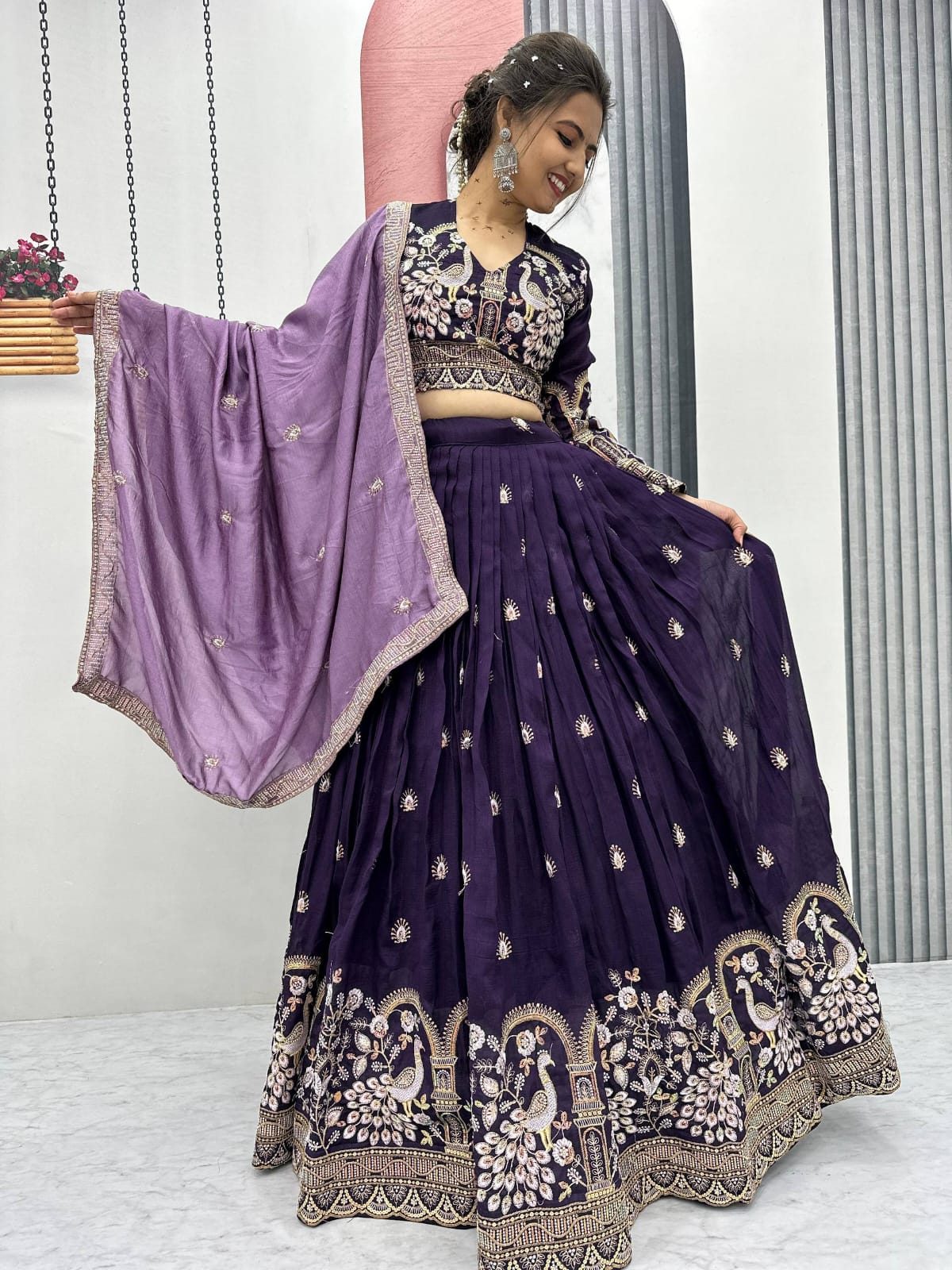 Designer Ready To Wear Lehenga Choli With Dupatta
