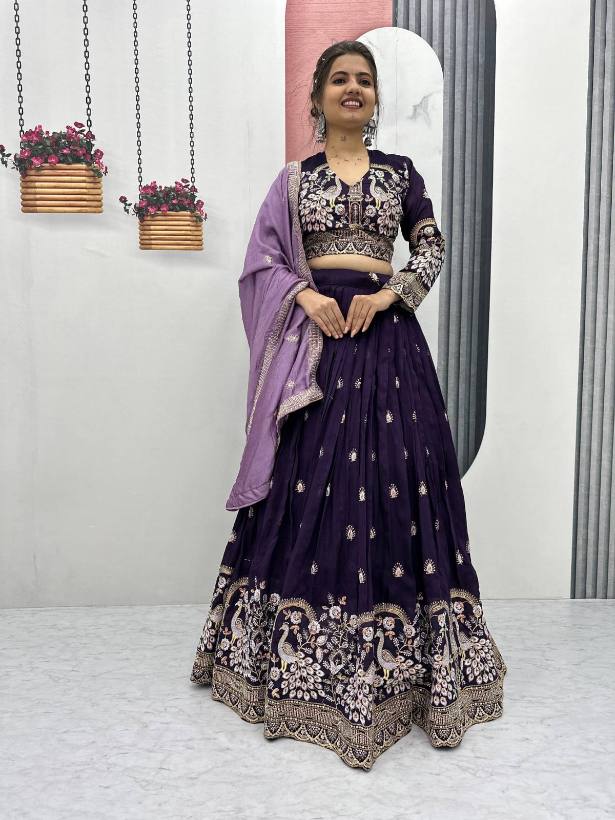 Designer Ready To Wear Lehenga Choli With Dupatta