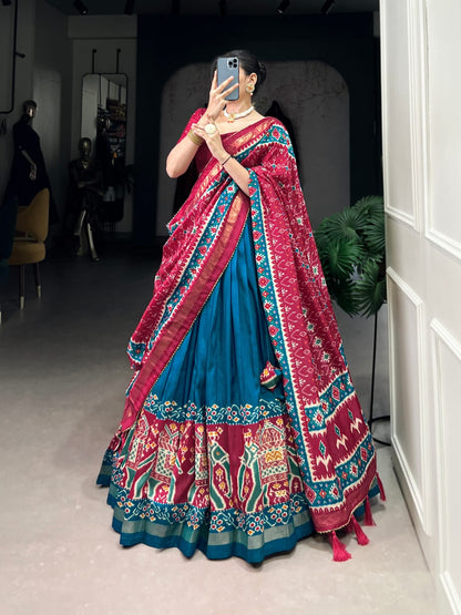 Patola Print Lehenga Choli