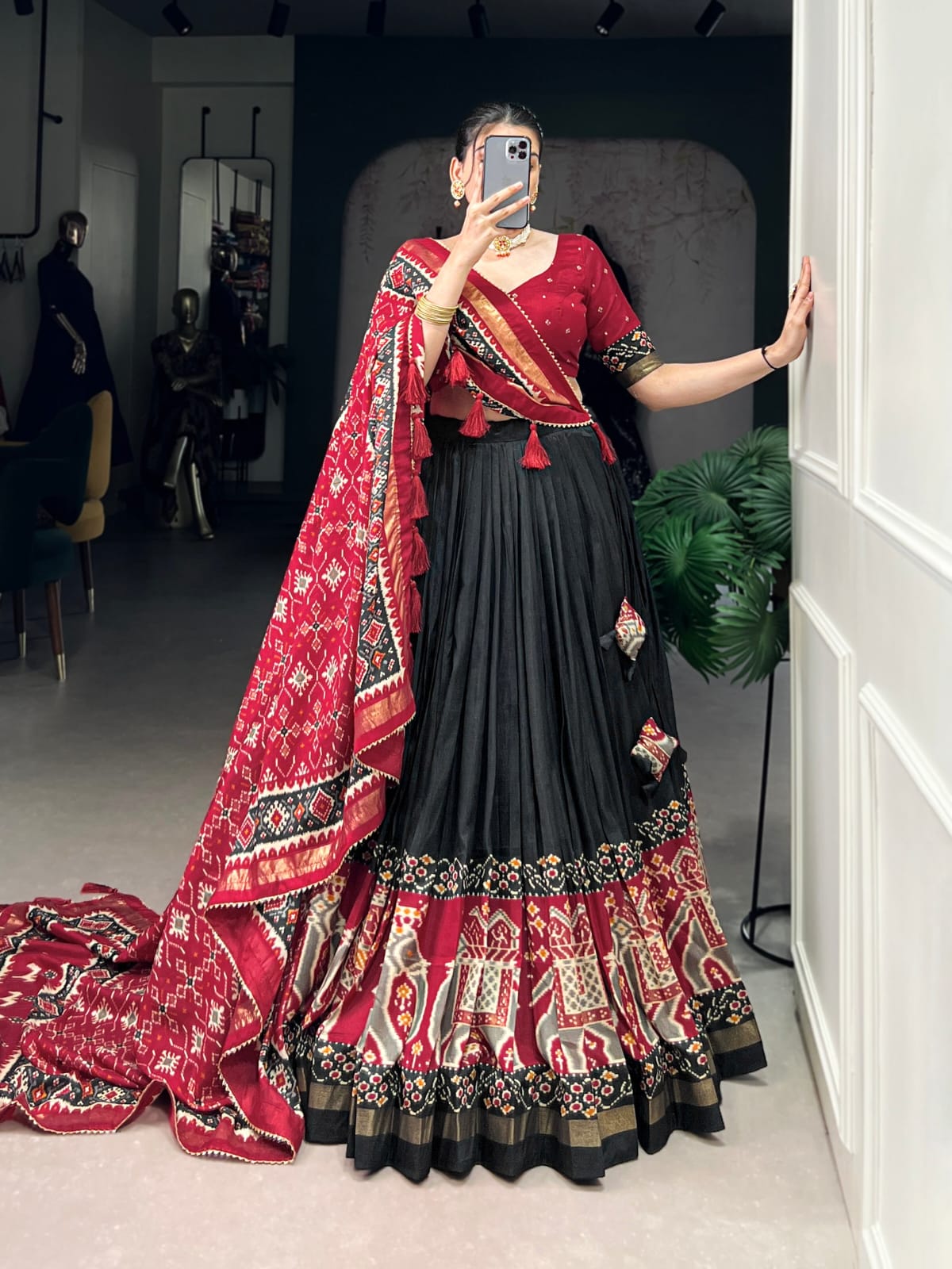Patola Print Lehenga Choli