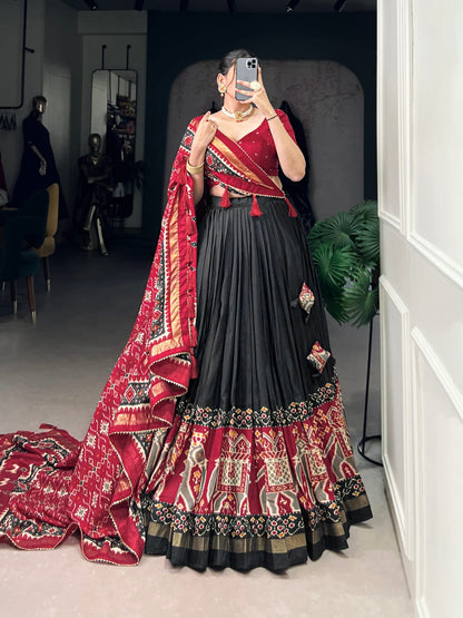 Patola Print Lehenga Choli